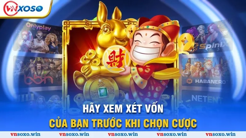 Hãy xem xét vốn của bạn trước khi chọn cược