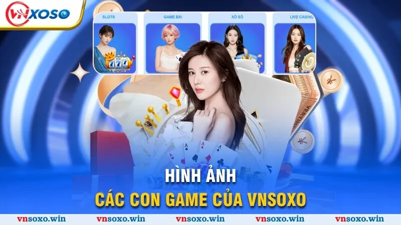 Hình ảnh các loại hình game của Vnsoxo