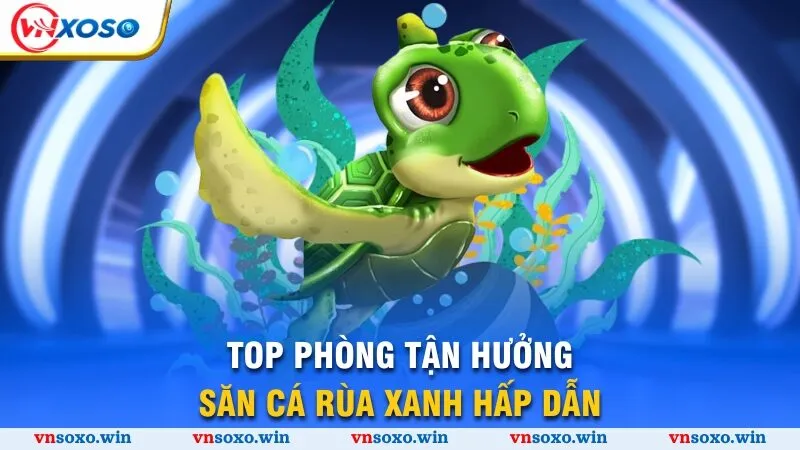 Bắn Cá Rùa Xanh - Chinh Phục Đại Dương Đẳng Cấp 2025 3 Top phòng tận hưởng săn cá rùa xanh hấp dẫn